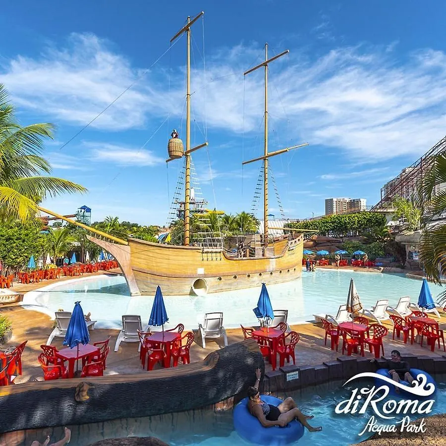 Caldas Novas - Ingressos Acqua Park Vulcao, Splash E Slide Apartment Caldas Novas